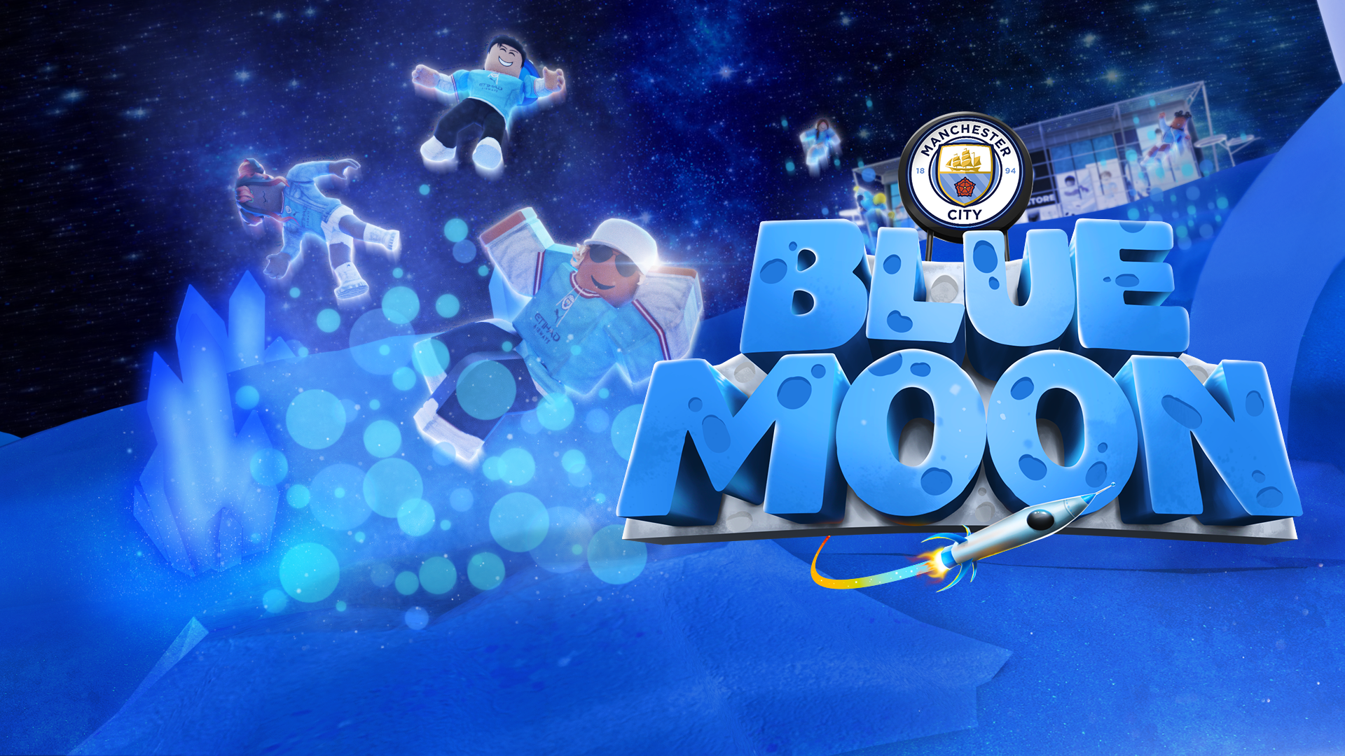 Winter Wonderland] Man City Blue Moon - Roblox