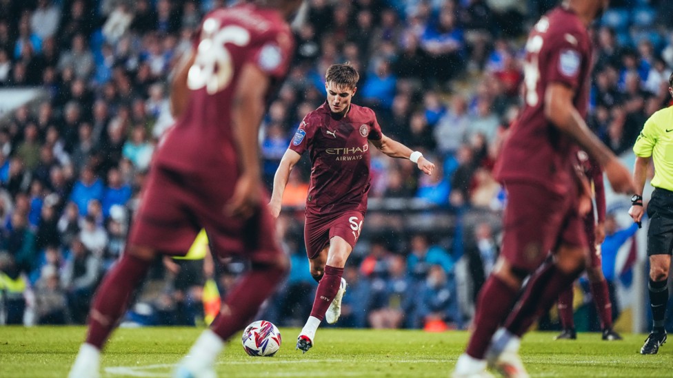 PRECISION : Jacob Wright's free-kick put City ahead.