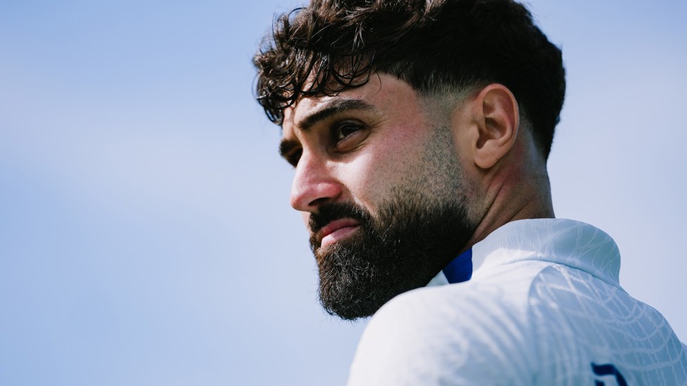 PICTURE PERFECT : Joško Gvardiol in focused mood