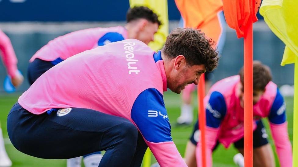GET DOWN : Stones in the warm-up