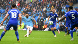 PRECISION FINISH: Ilkay Gundogan finds the top corner