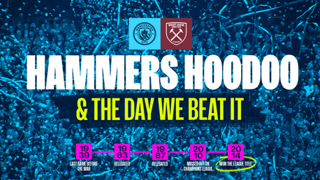 Hammers hoodoo and the day we beat it