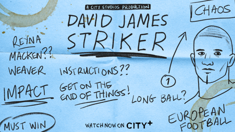 David James: Striker