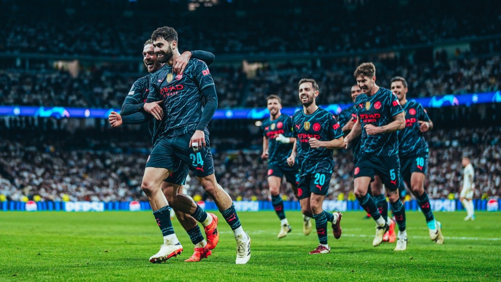 GVARDIOL'S GOAL : Josko after his incredible strike at Real Madrid