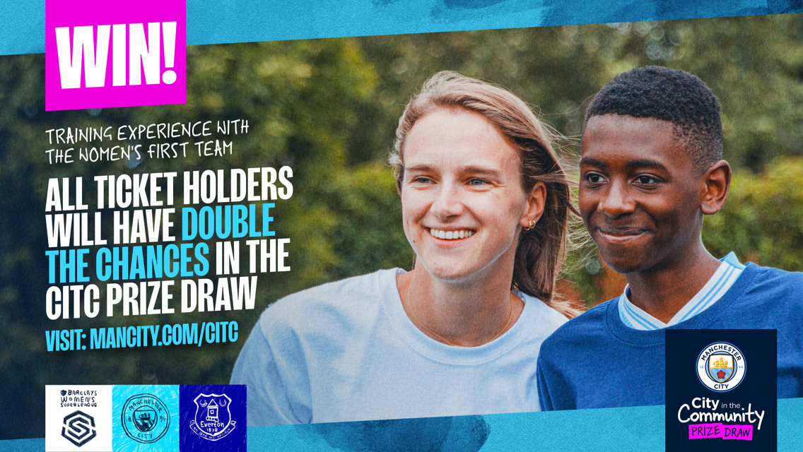 Competition launched for City v Everton! 
