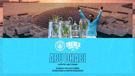 Treble Trophy Tour heads to the UAE!