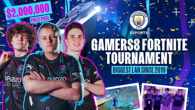 CITY'S ESPORTS ROSTER SHINE AT GAMERS8 FORTNITE EVENT