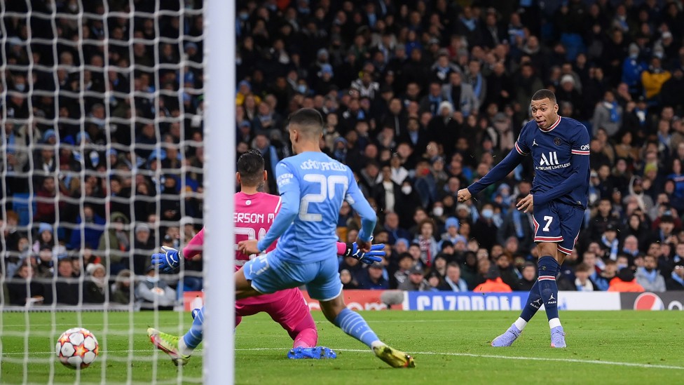 ARGH!! : Despite us being in control, PSG hit the front through Mbappe. 