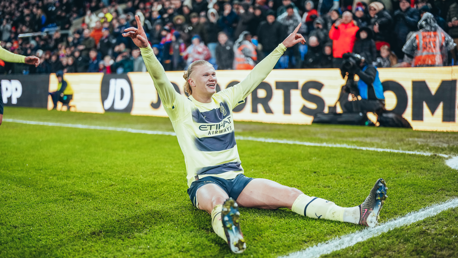 WHO ELSE: The inevitable Mr Haaland puts us ahead!