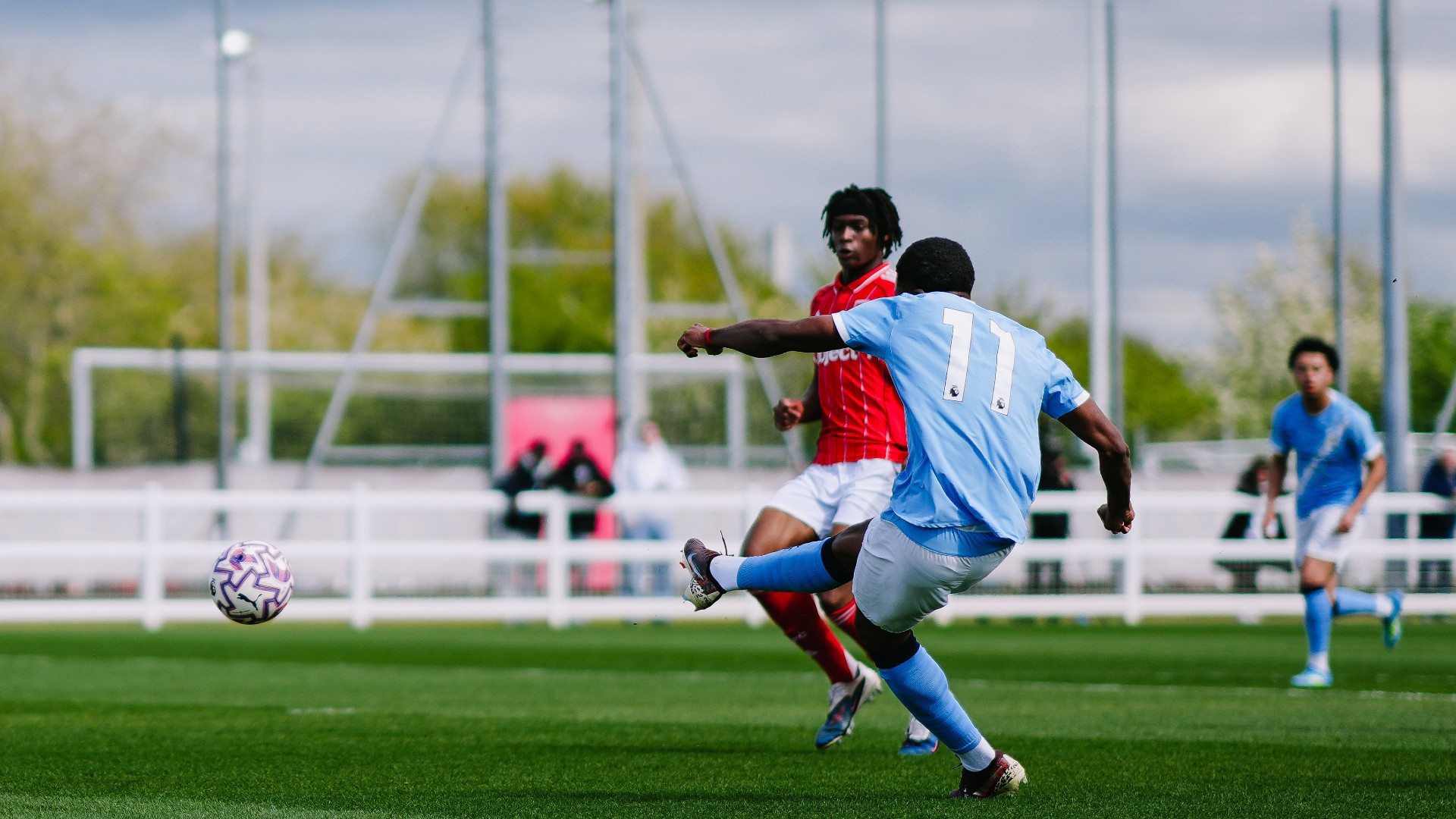 DOUBLING OUR LEAD : Christian Dunbar-McDonald make it two. 