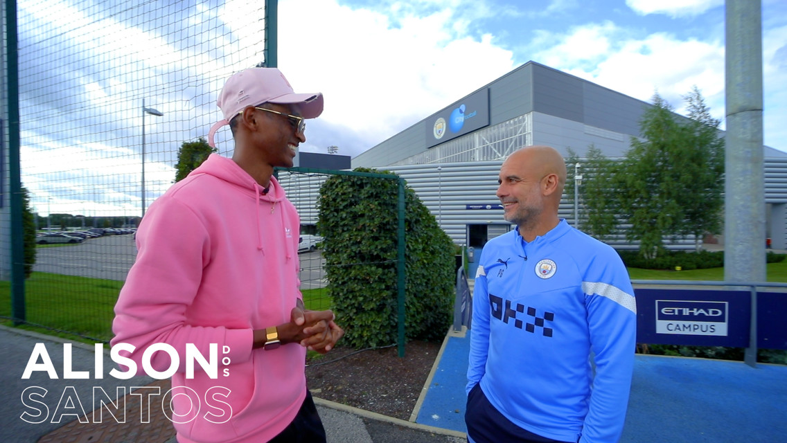 Alison dos Santos: Visita completa ao Manchester City