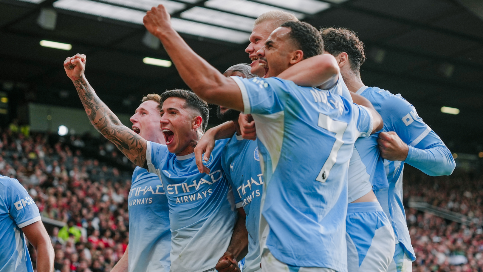 Haaland proud of personality and character in Manchester derby win