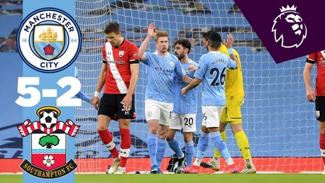 City 5-2 Saints: Brief highlights 