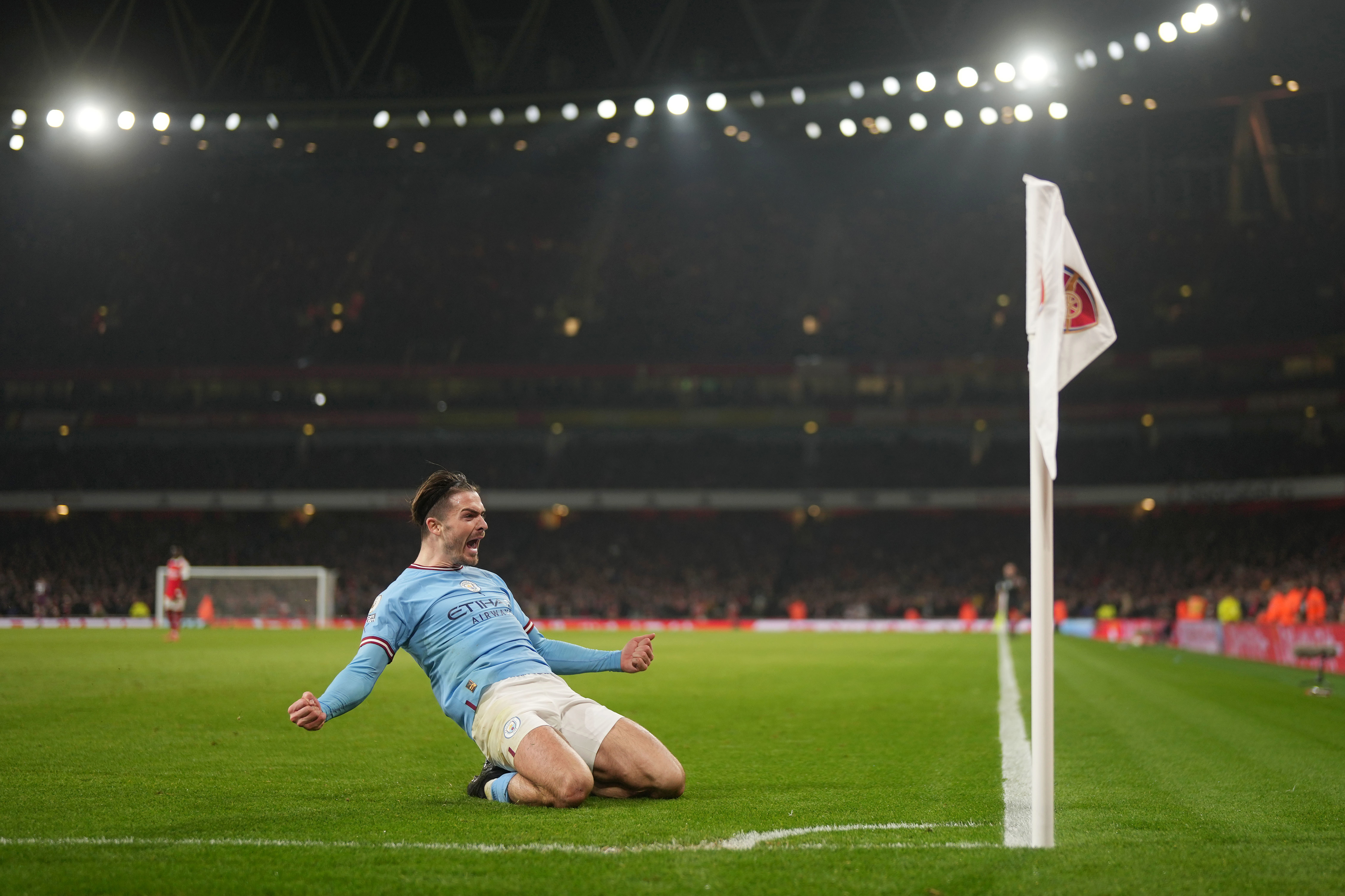 SUPER JACK : Grealish deixou o dele contra o Arsenal.