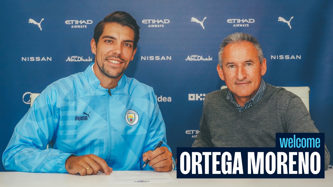 Ortega Moreno rejoint City 