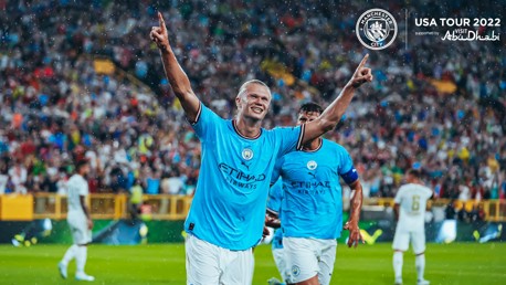 Gallery: City brave the elements to beat Bayern