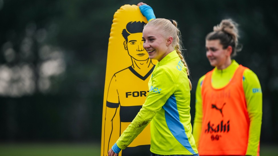 LIONESS : Laura Blindkilde Brown fresh from her senior England call-up.