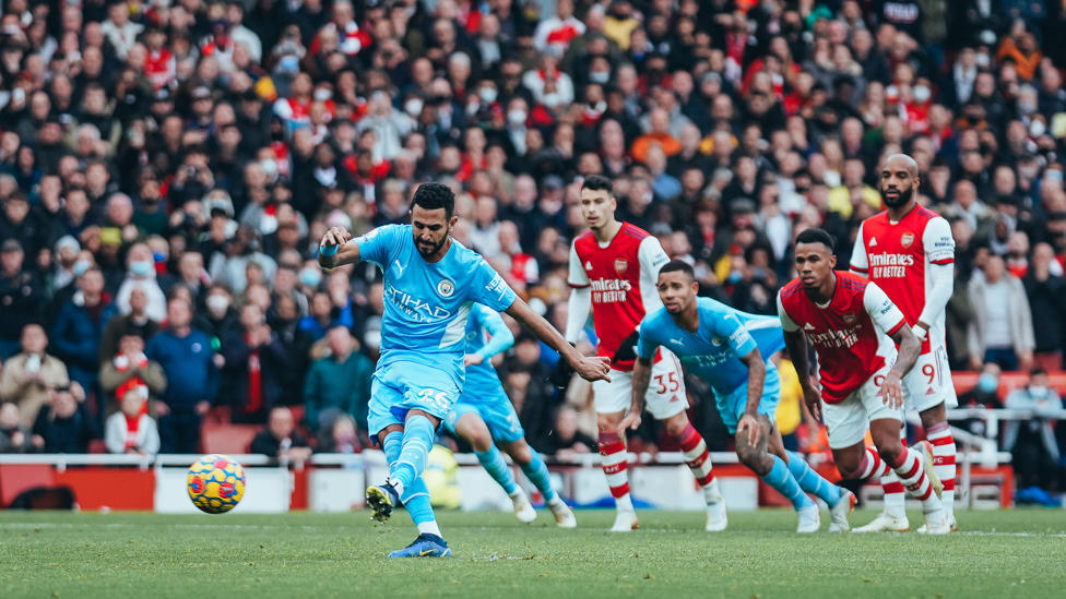 PENALTY KING : A crucial equaliser from the spot against Arsenal on New Year's Day