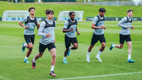 U18s training: Champions fired up for final home clash