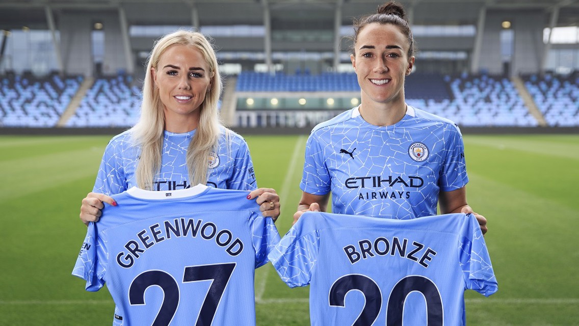 Greenwood and Bronze meet the press
