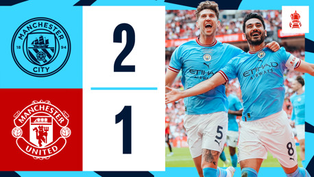 City 2-1 United: resumen final FA Cup