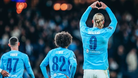 HAALAND HEART: One love.