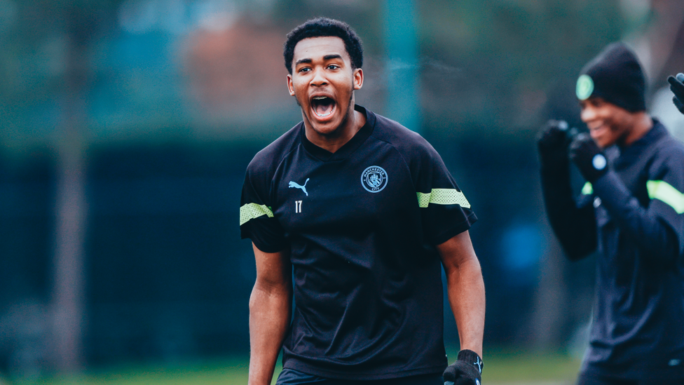 ROAR POWER: Isaiah Dada-Mascoll is more than up for the Cup!