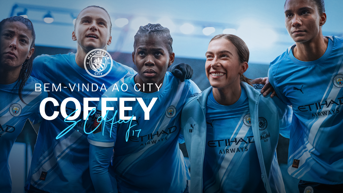 Coffey: City me atraiu desde o ínicio 