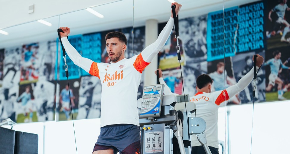 DOMINANT DIAS : Ruben Dias putting in the work as we eye more trophies in 2023/24