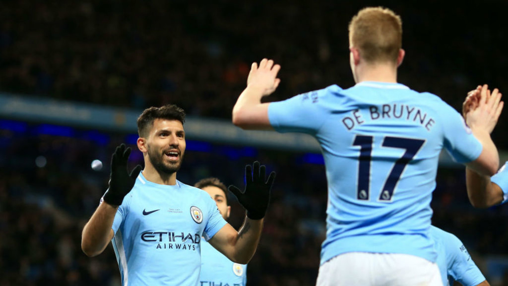 De Bruyne and Aguero start, Garcia makes debut