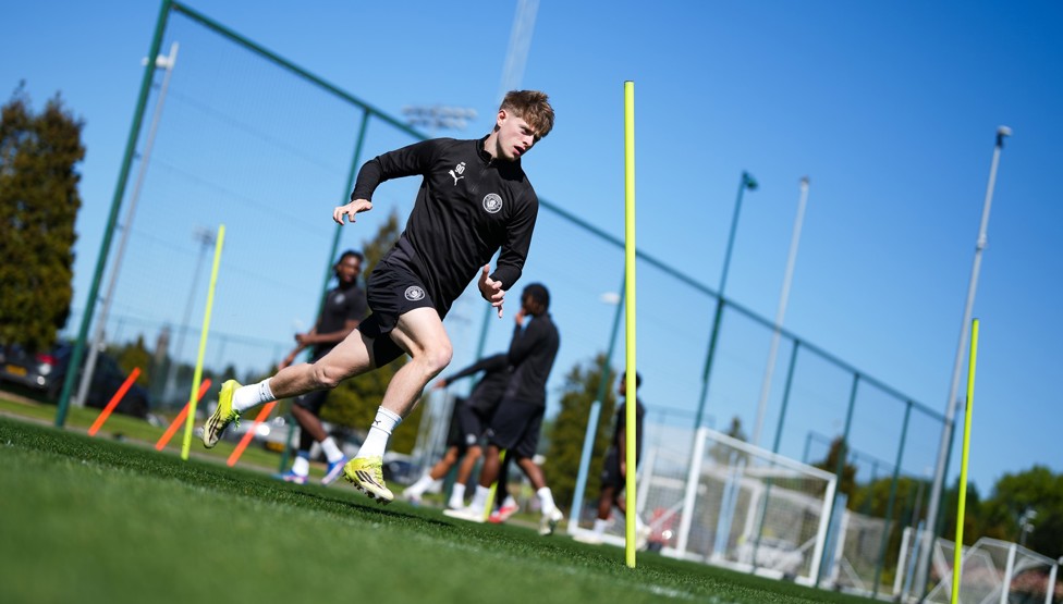 ANGLED DRIVE: Rhys Thomas