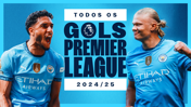 Assista: Todos os gols do City na Premier League 2024/25