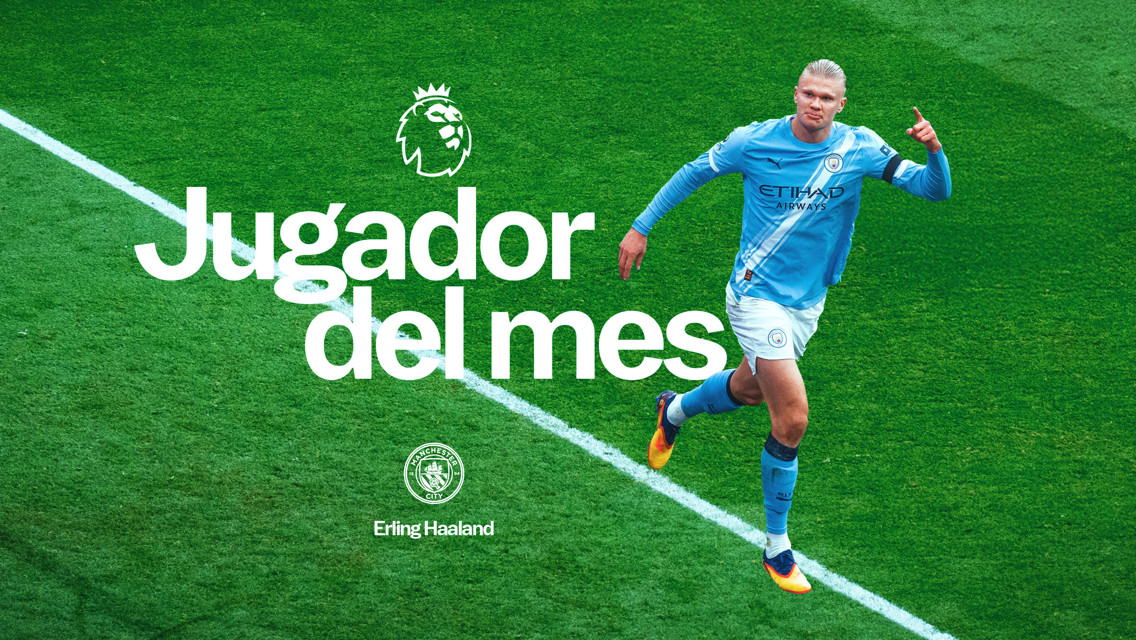 Haaland gana el Premier League Player of the Month de septiembre