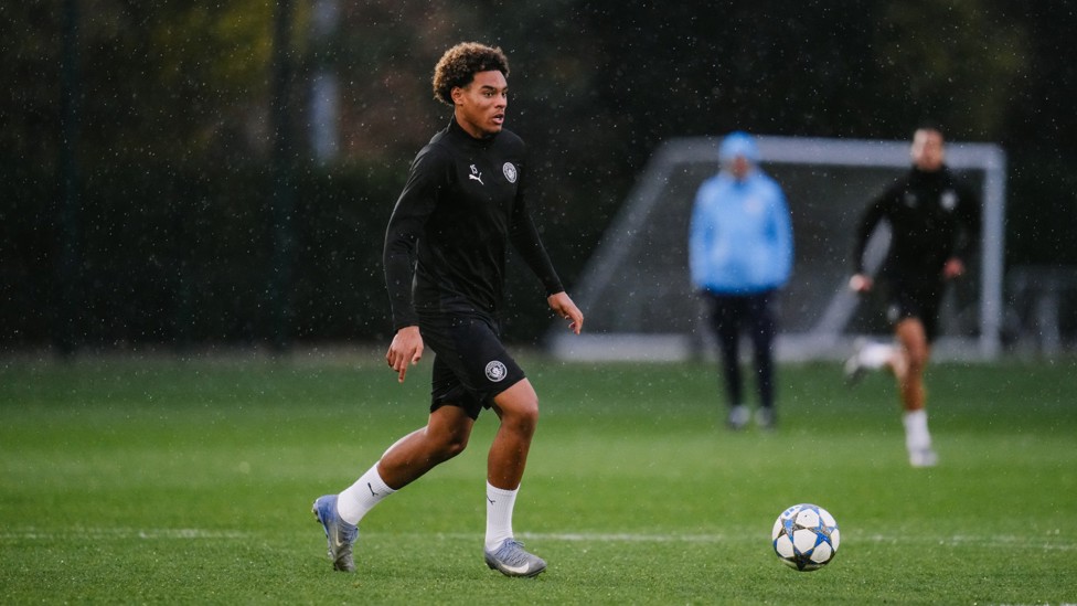 EYES ON THE PRIZE: Floyd Samba weighs up the options