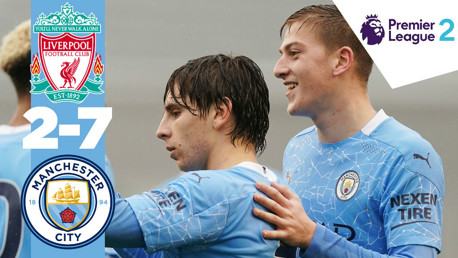 Highlights: Liverpool U23s 2-7 City EDS