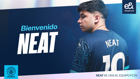 Neat se incorpora al roster de Man City Esports