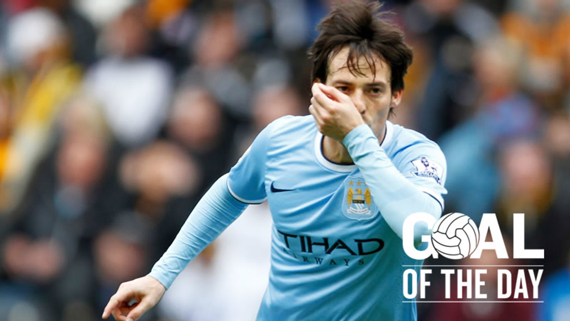 Manchester City Goal of the Day: David Silva v Hull