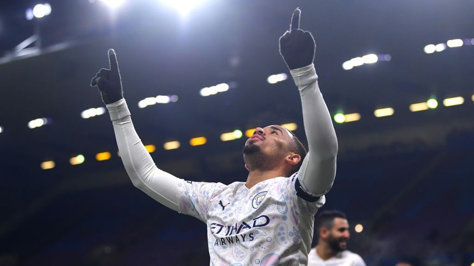 GOLEADOR. : Jesus superó a Tévez en la lista de goleadores históricos del Manchester City.