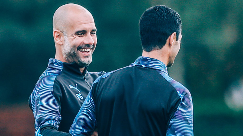 RELAXED : The boss looks like the break was just what was needed to recharge the batteries