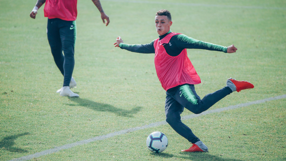 ACTION MAN : Phil Foden, in full flow