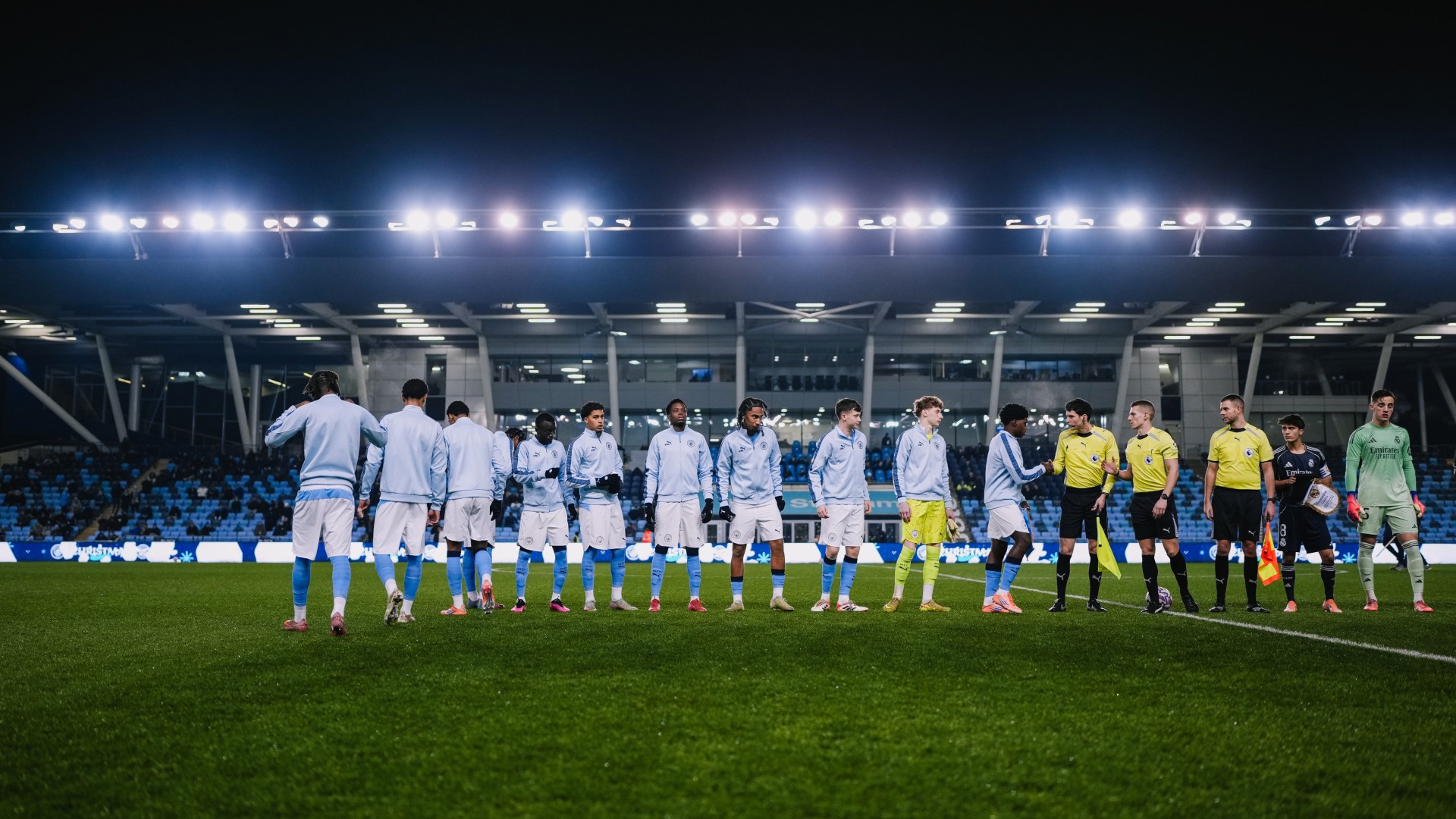 FOR THE FINAL TIME : Under the Joie Stadium lights for one last time in 2025.