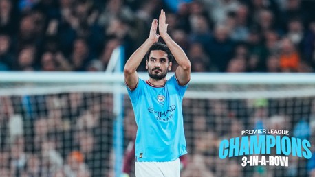 "¡Tres títulos consecutivos de la Premier League es un sueño hecho realidad!"