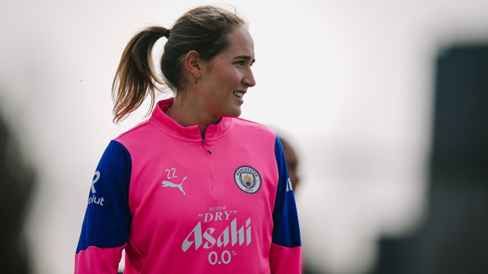 Watch out : Sydney Lohmann keeps her eye on proceedings