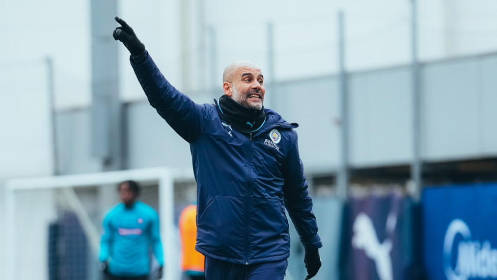 The gaffer: Back where he loves being best
