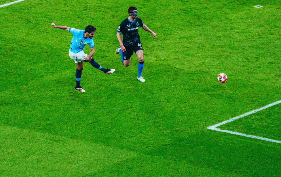 O gol anulado de Gundogan. 