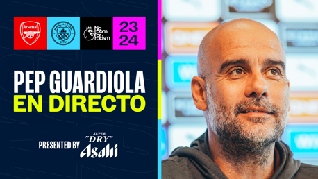 Arsenal v City: rueda de prensa