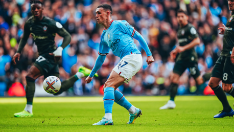 DINK: Foden doubles the lead with a delightful finish.