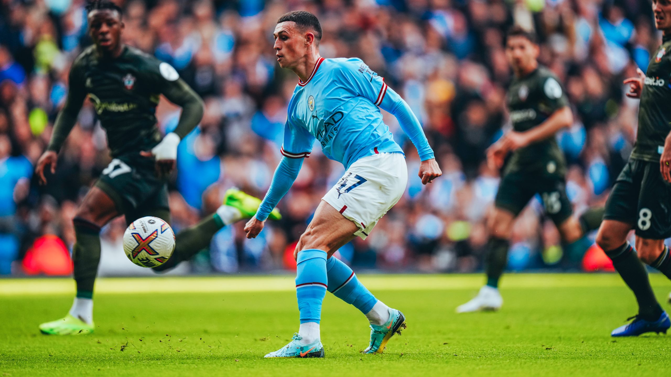 Gallery: Foden magic outwits Saints!