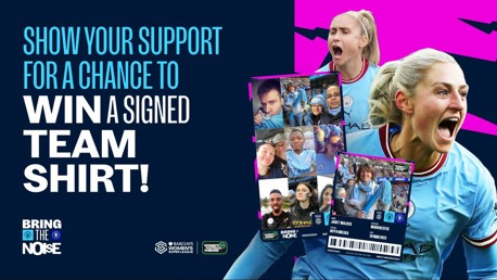 Bring the Noise: Show your support at City v Chelsea 