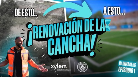 El Manchester City y Xylem lanzan la serie de YouTube "Rainmakers" para destacar la sostenibilidad hídrica global